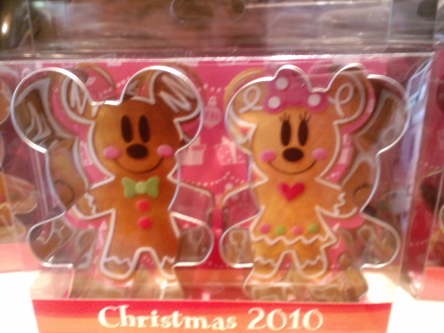 新品本物 クッキー型 ディズニーランド クリスマス 食器